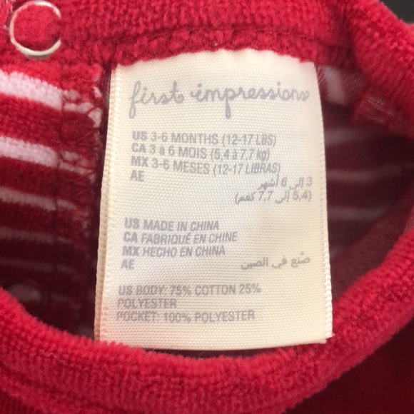 NWOT footsie with hat - Picture 3 of 5